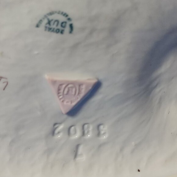 Royal Dux Antique Porcelain Figurine Victorian Couple Dancing WW1 Era Lady W Fan - Picture 16 of 16